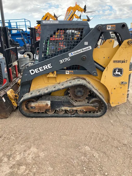 2017 John Deere 317G Track Loader