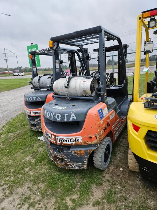 2018 Toyota 8FGU25 Warehouse Forklift