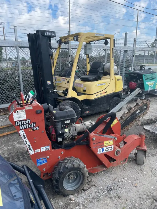 2018 Ditch Witch C14 Walk-Behind Trencher