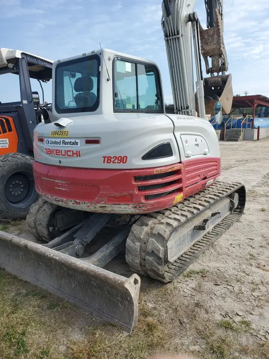 2019 Takeuchi TB290C Mini Excavator