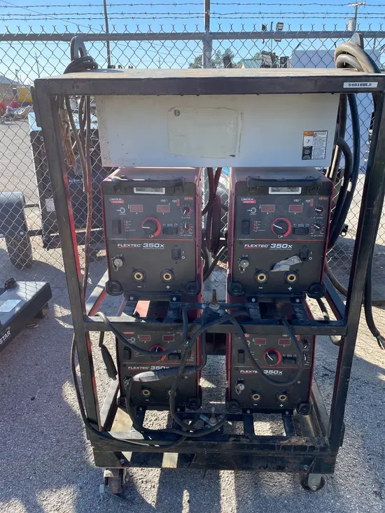 2017 Lincoln Electric FLEXTEC 350 Welder Rack