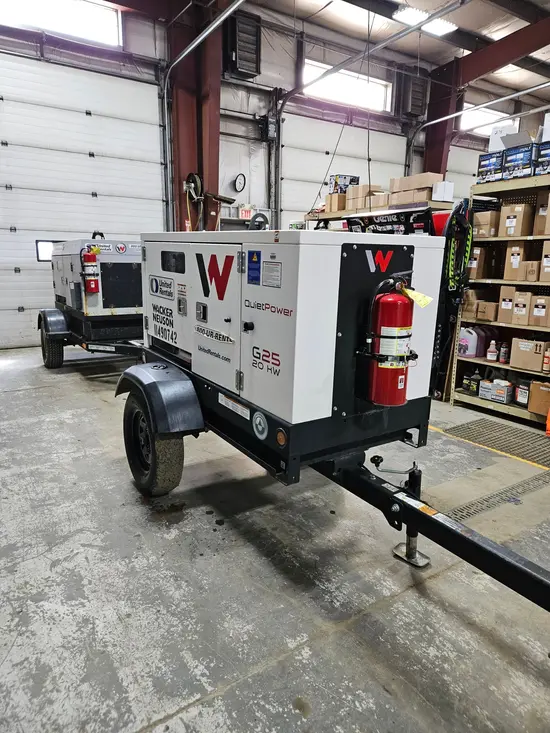2022 Wacker Neuson G25 T4F Diesel Generator
