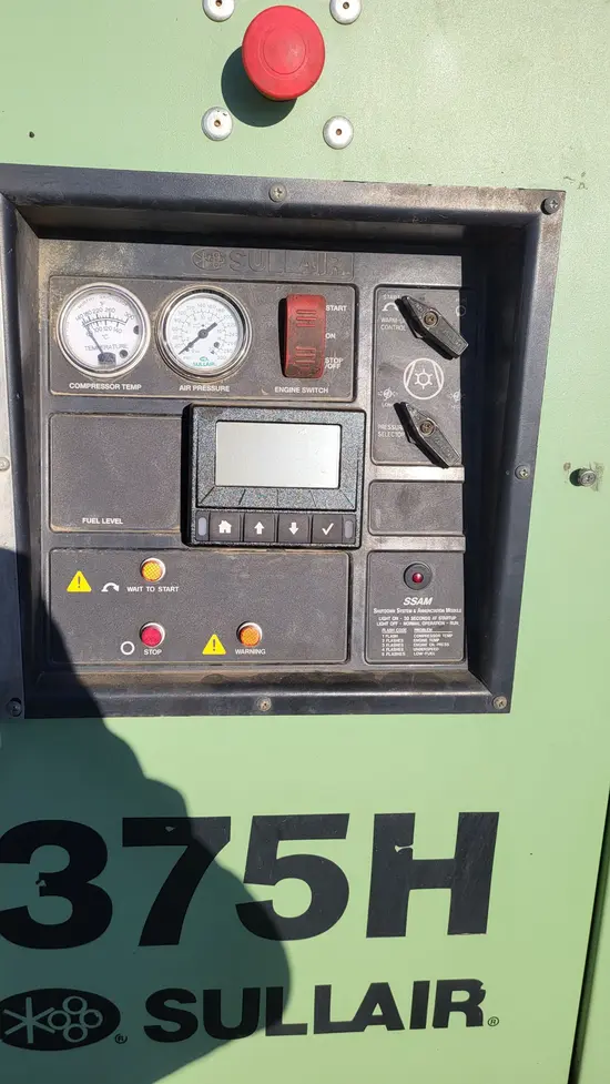 2017 Sullair 375HDPQ-JD Air Compressor