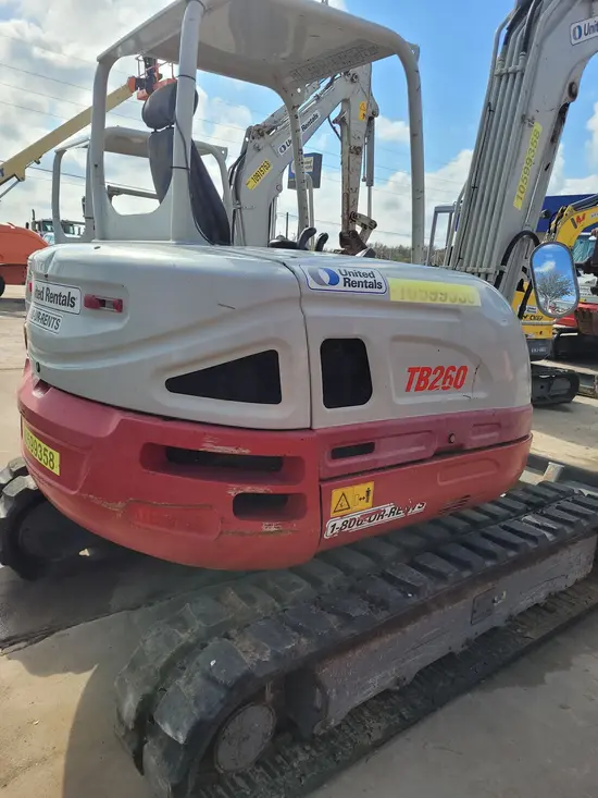 2017 Takeuchi TB260 Mini Excavator
