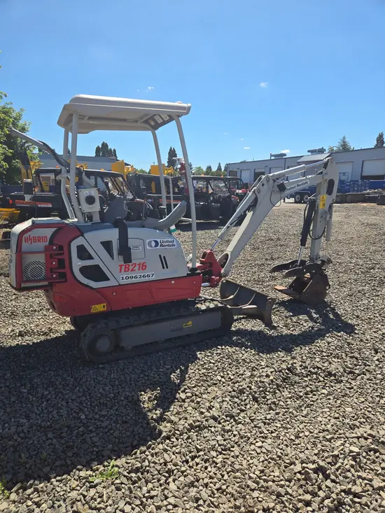 2019 Takeuchi TB216RH Mini Excavator