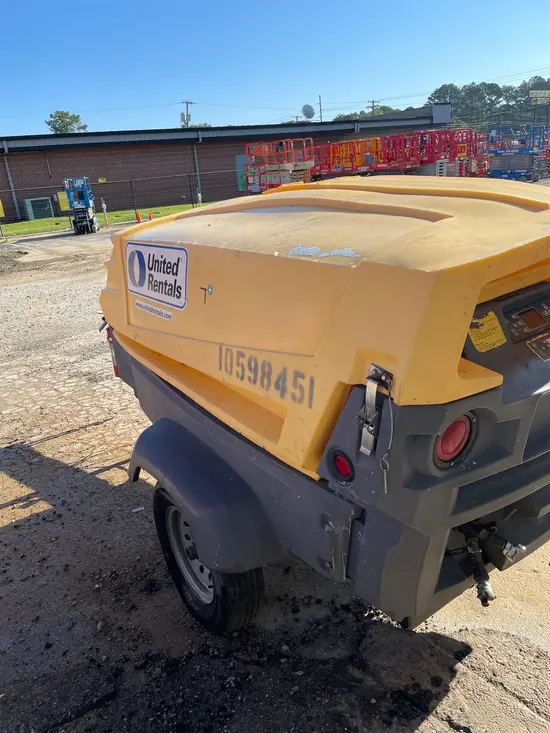 2017 Atlas Copco XAS185KD7 T4F Air Compressor