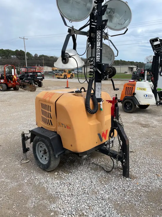 2019 Wacker Neuson LTV6K Towable Light Tower