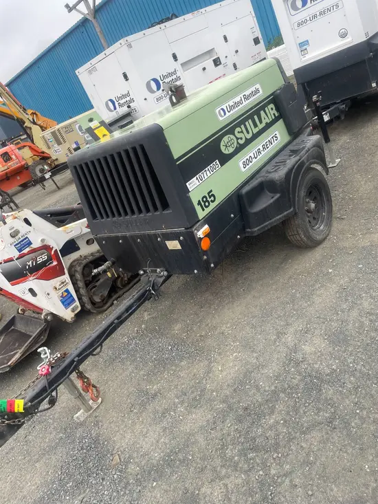 2018 Sullair 185DPQ-KU-T3 Air Compressor