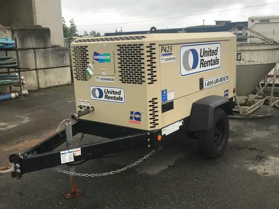 2017 Doosan P425WJD-IQ-T3 Air Compressor