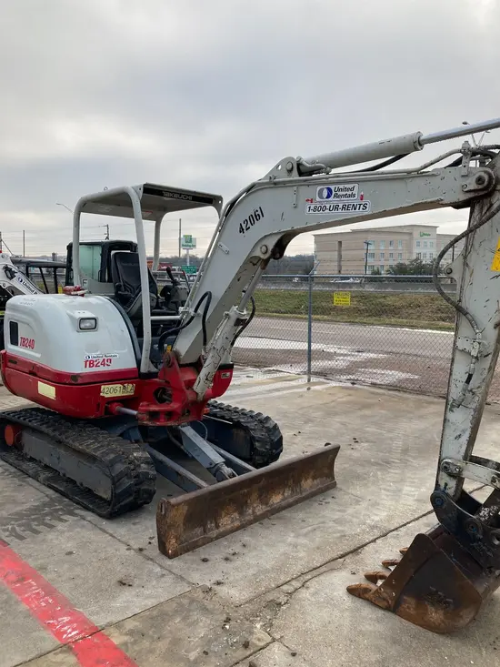 2017 Takeuchi TB240R Mini Excavator