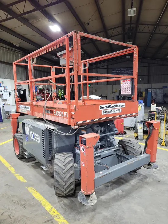 2017 Skyjack SJ6826RT Rough Terrain Scissor Lift