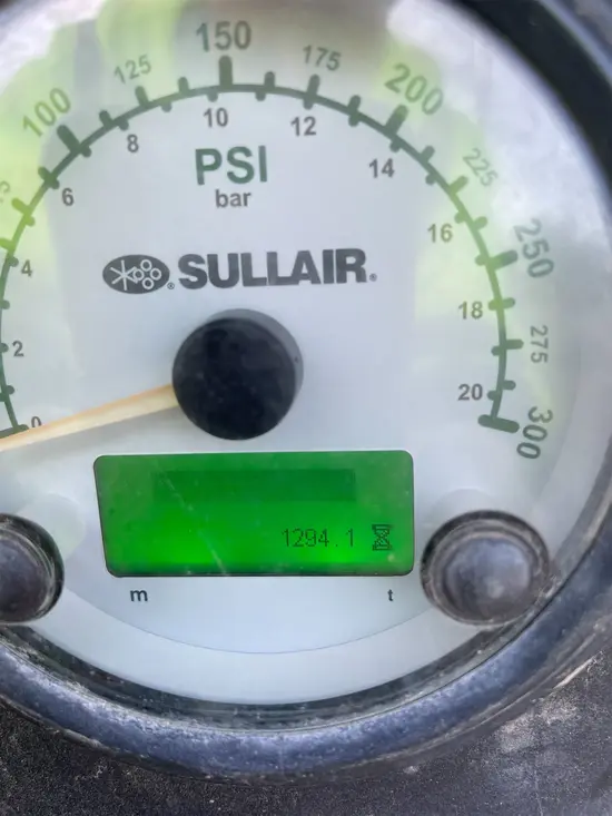 2018 Sullair 185DPQ-KU-T3 Air Compressor