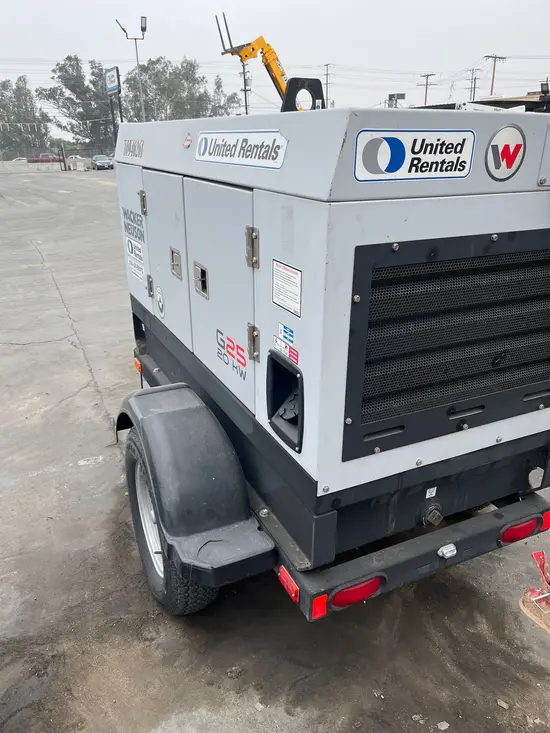 2019 Wacker Neuson G25 T4F Diesel Generator