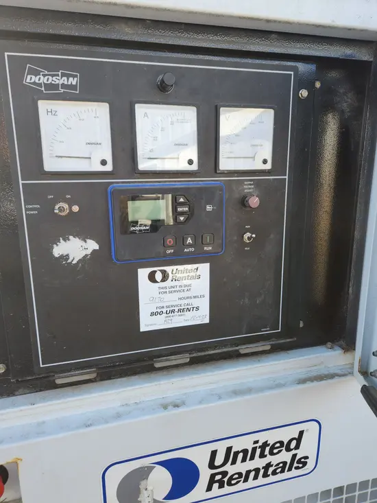2018 Doosan G25WDO-T4F Diesel Generator