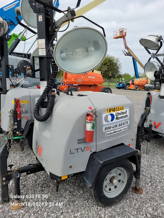 2019 Wacker Neuson LTV6L Towable Light Tower