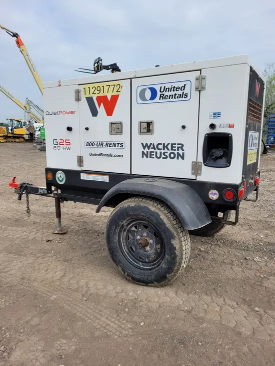 2021 Wacker Neuson G25 T4F Diesel Generator