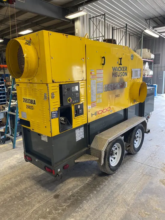 2015 Wacker Neuson HI1000 Indirect Fired Heater
