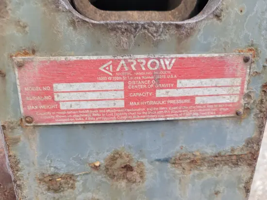 2016 Arrow Material Handling 7172250684081PG Attachment