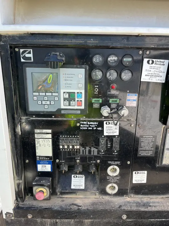 2016 Cummins C200D2RE Diesel Generator