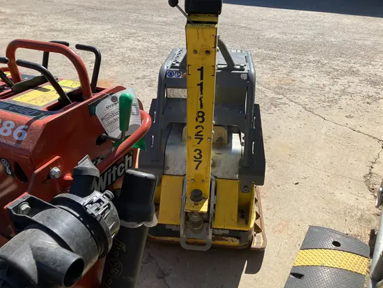 2021 Wacker Neuson DPU6555He Vibratory Plate Compactor