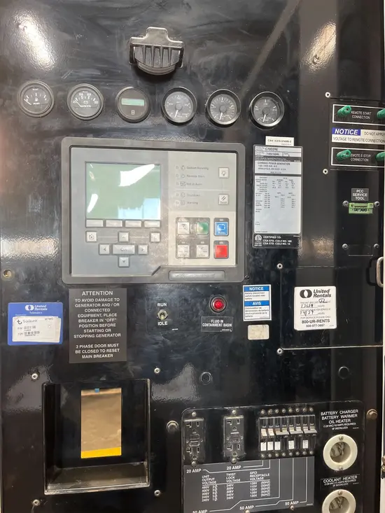 2018 Cummins C70D2RE Diesel Generator