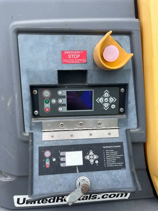 2017 Atlas Copco XAS440JD T4F Air Compressor