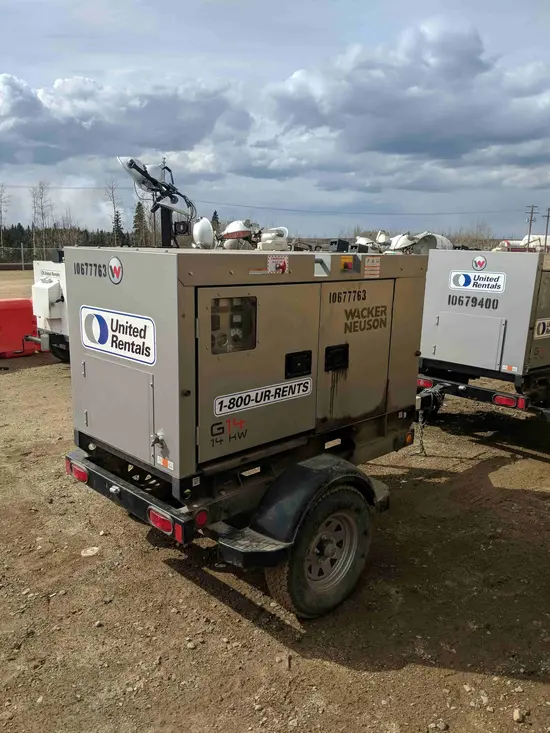 2017 Wacker Neuson G14 Diesel Generator