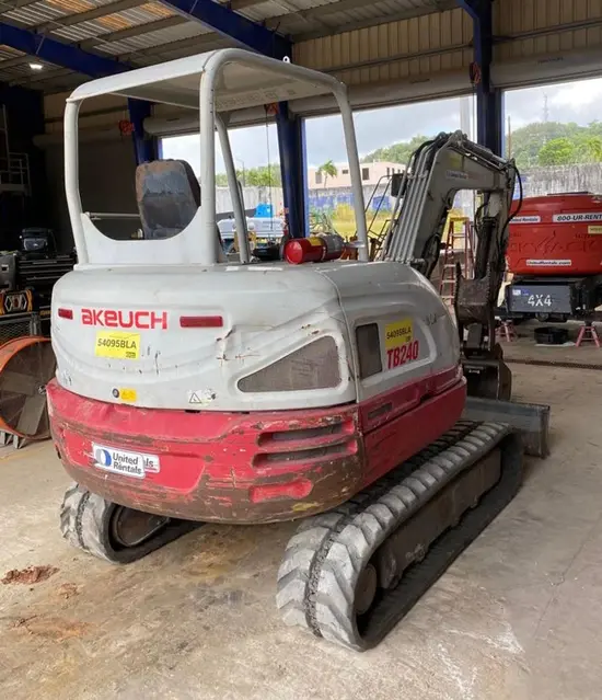 2017 Takeuchi TB240R Mini Excavator