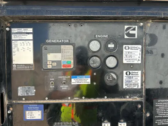 2015 Cummins C300D6R Diesel Generator