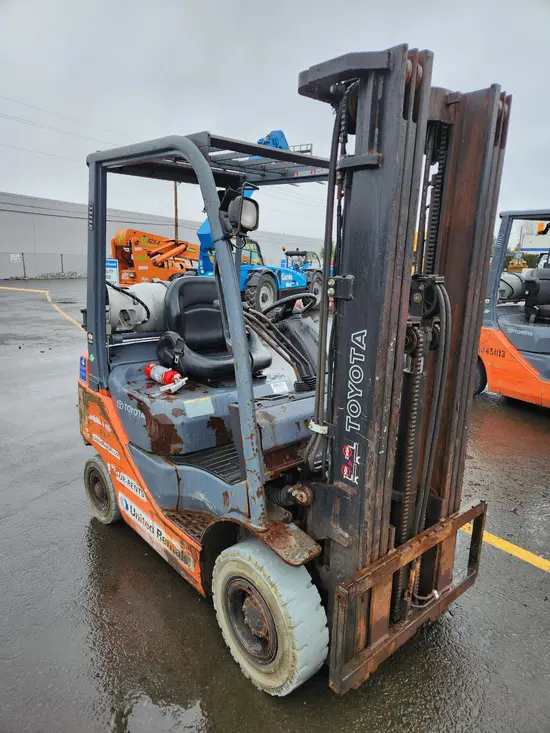 2019 Toyota 8FGU15 Warehouse Forklift