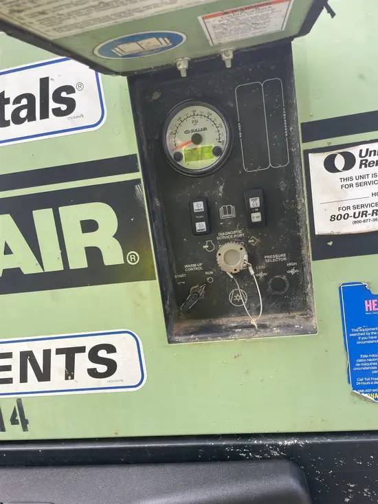 2018 Sullair 185DPQ-KU-T3 Air Compressor