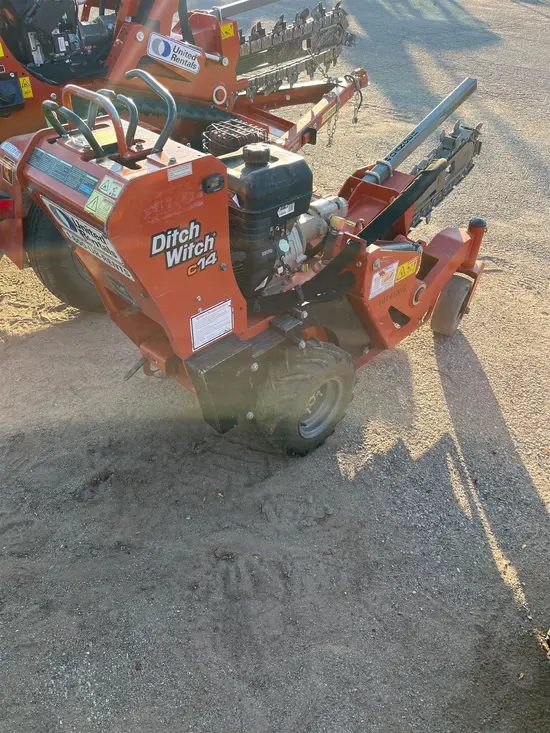 2018 Ditch Witch C14 Walk-Behind Trencher