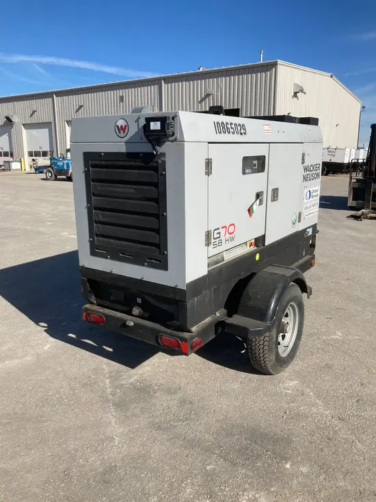 2018 Wacker Neuson G70 T3 Diesel Generator