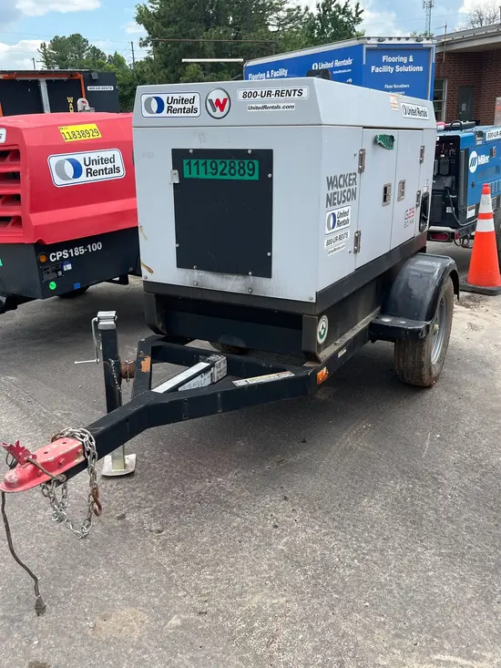 2021 Wacker Neuson G25 T4F Diesel Generator