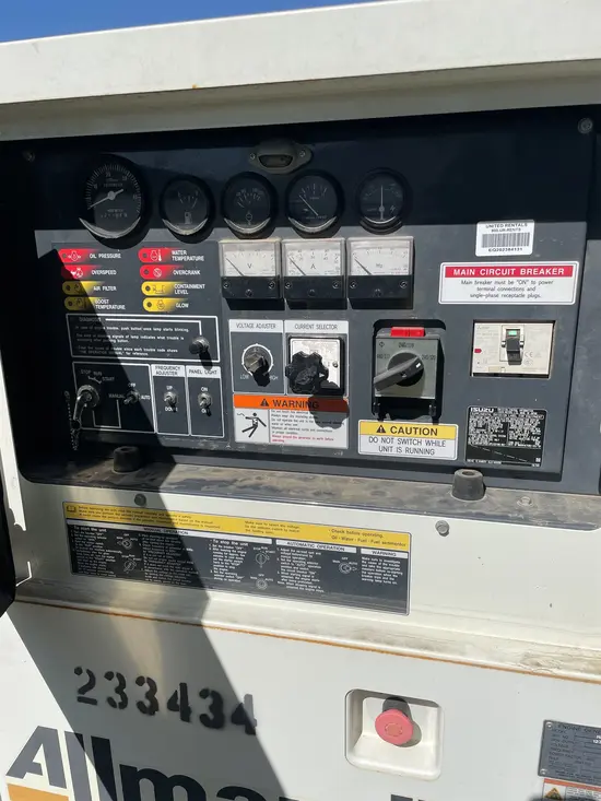 2019 Allmand MP25 Diesel Generator