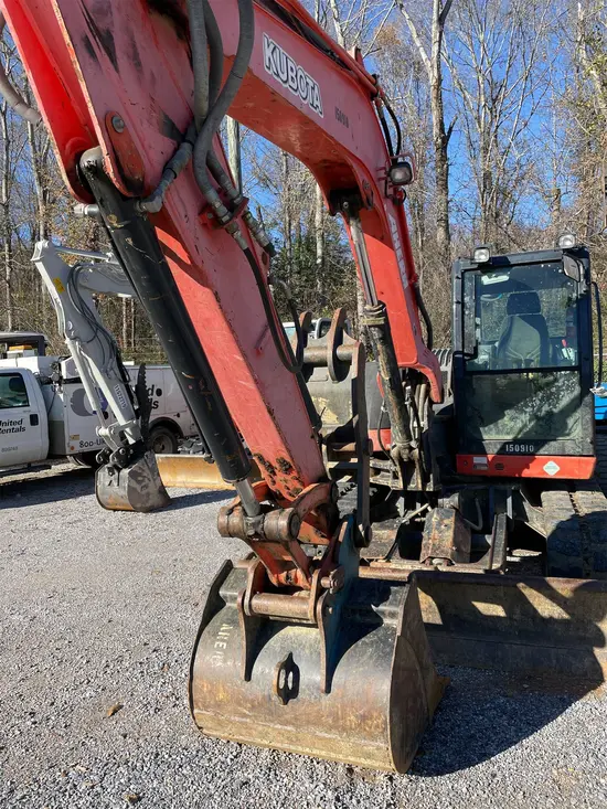 2015 Kubota KX080-4R3A Mini-Excavator