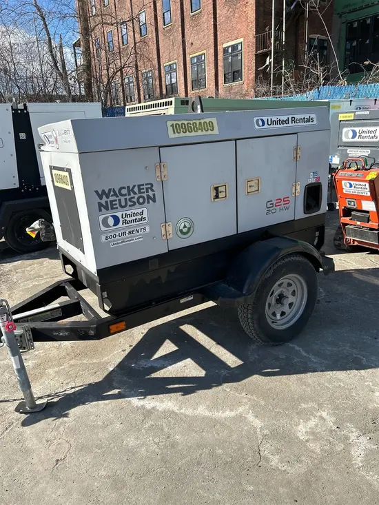 2019 Wacker Neuson G25 T4F Diesel Generator
