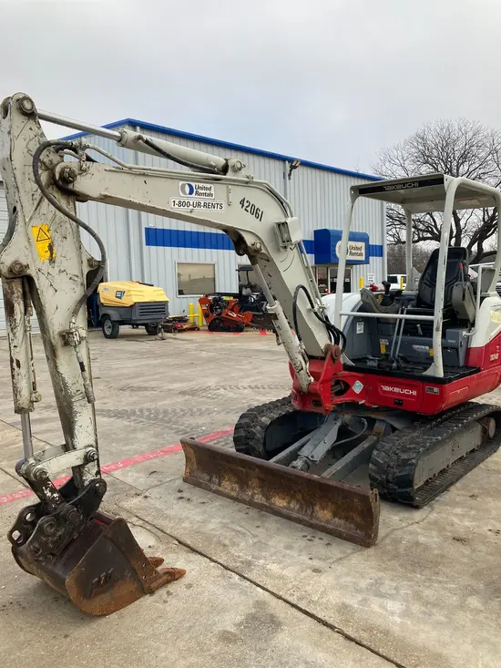 2017 Takeuchi TB240R Mini Excavator