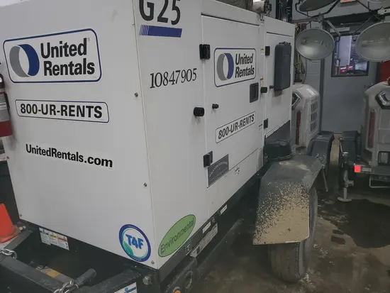 2018 Doosan G25WDO-T4F Diesel Generator