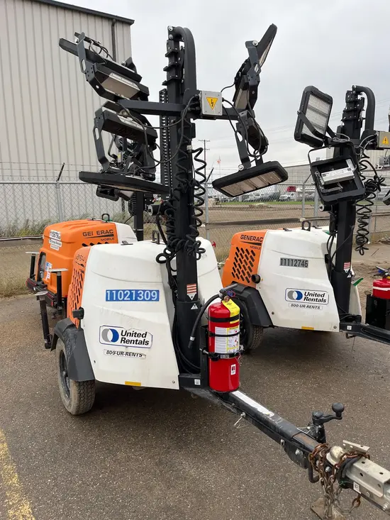 2019 Generac MLT6SMDS Towable Light Tower