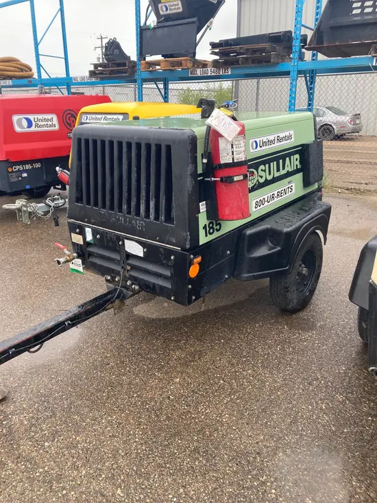 2018 Sullair 185DPQ-KU-T3 Air Compressor