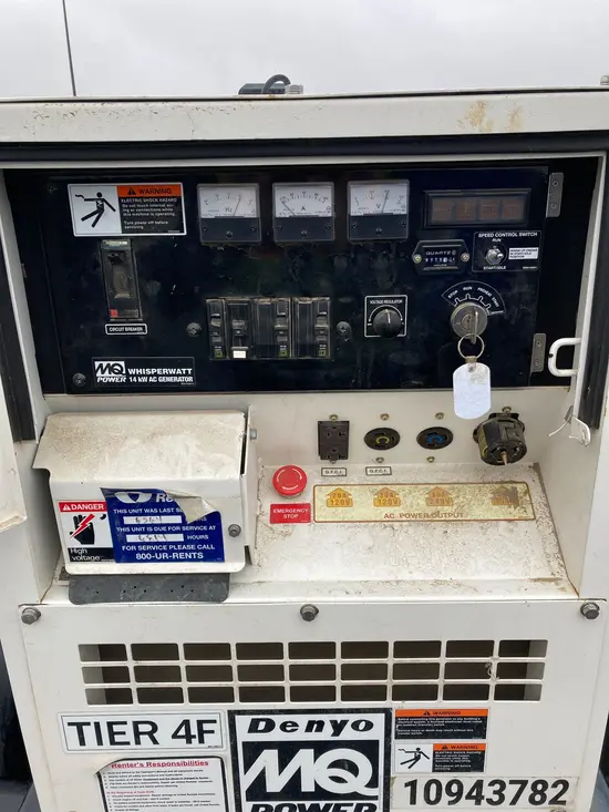 2019 Multiquip DCA15SPXU4F Diesel Generator