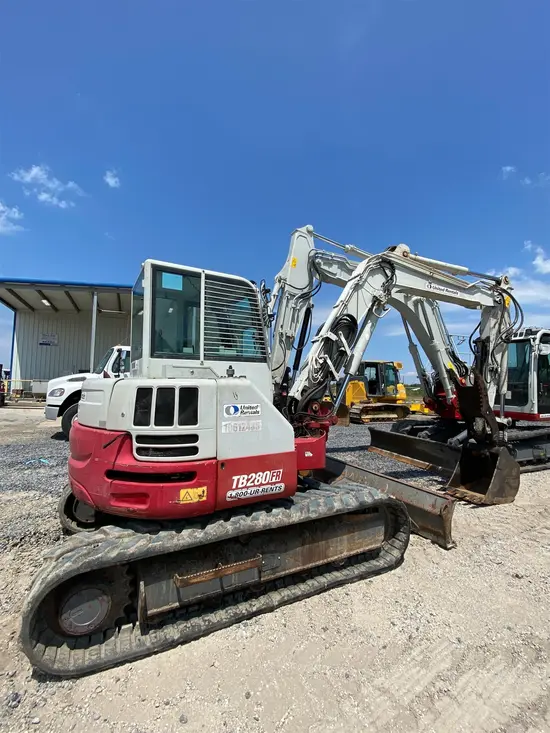2017 Takeuchi TB280FR Excavator