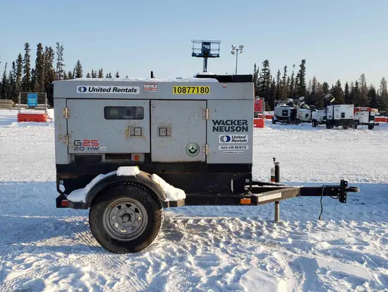 2018 Wacker Neuson G25 T4I Diesel Generator