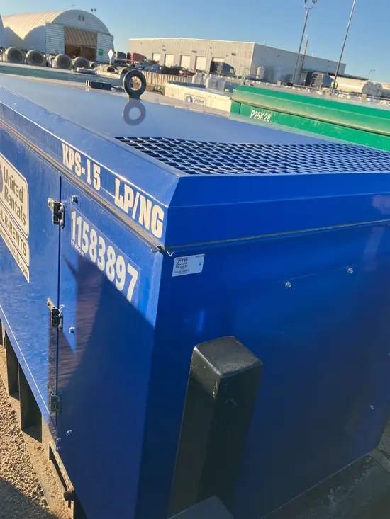2022 Kustom Power Solutions KPS-15 LP/NG Generator