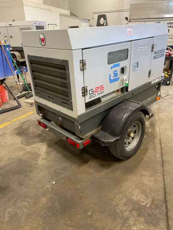 2015 Wacker Neuson G 25 Diesel Generator