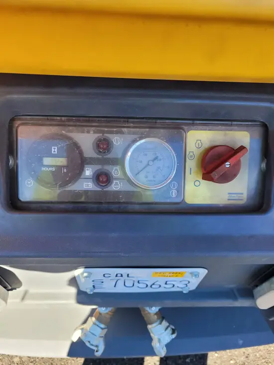 2017 Atlas Copco XAS110KD Air Compressor