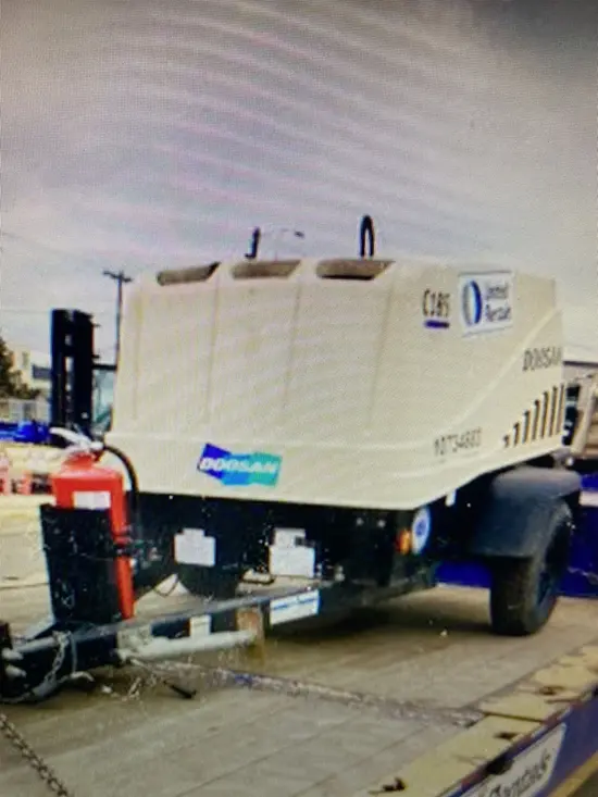 2018 Doosan C185WKU-T4I Air Compressor