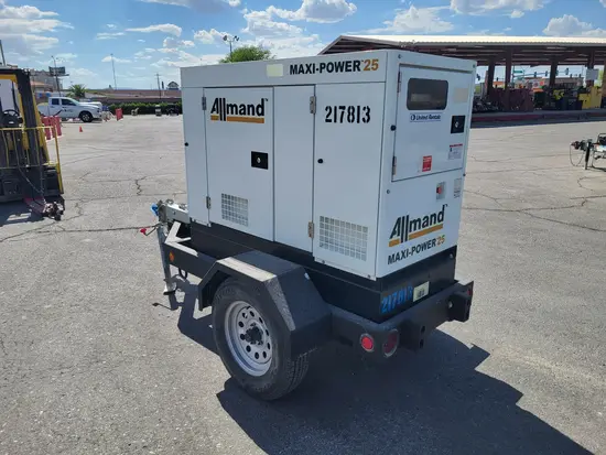 2018 Allmand MP25 Diesel Generator