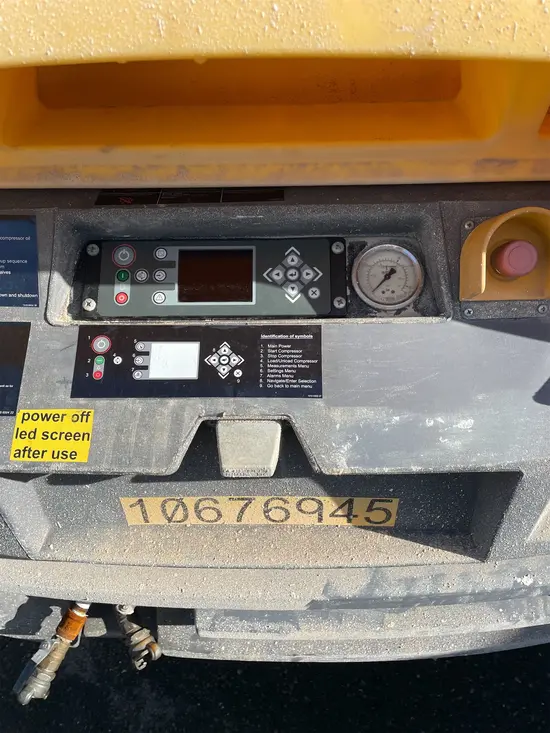 2017 Atlas Copco XAS185KD7 T4F Air Compressor